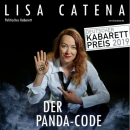 Lisa Catena Der Panda Code, Deutscher Kabarettpreis 2019 Satire, Polit-Satire, Comedy, Agentur Akzent